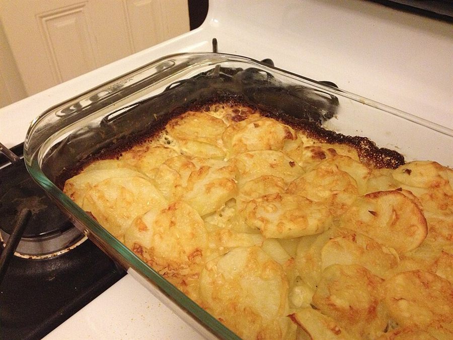 Gratin de pommes de terre au fromage