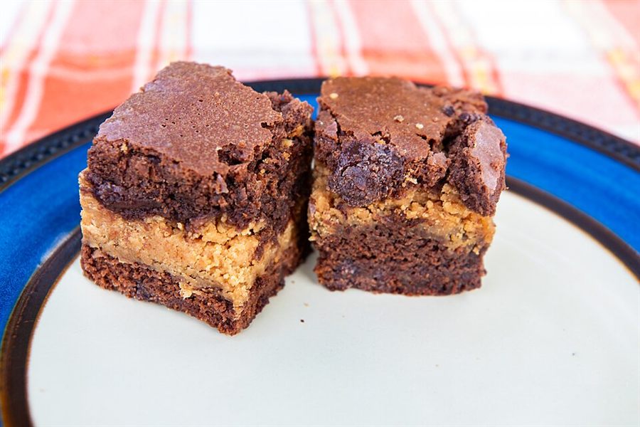 Peanut Butter Brownies