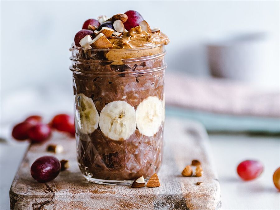 Snickers Overnight Oats