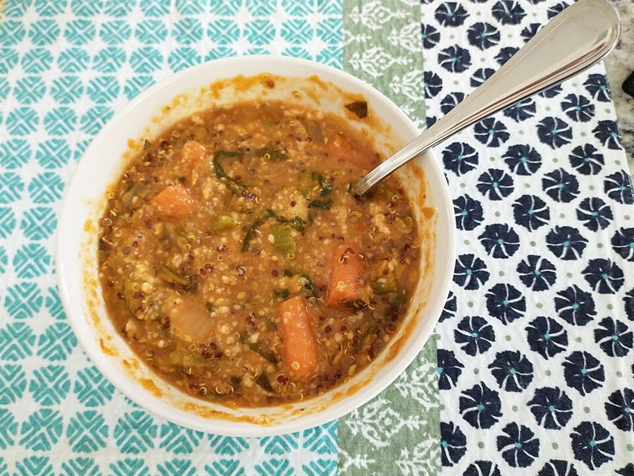 Soupe de lentilles