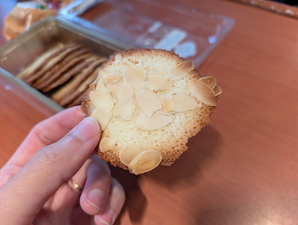 Almond tuiles
