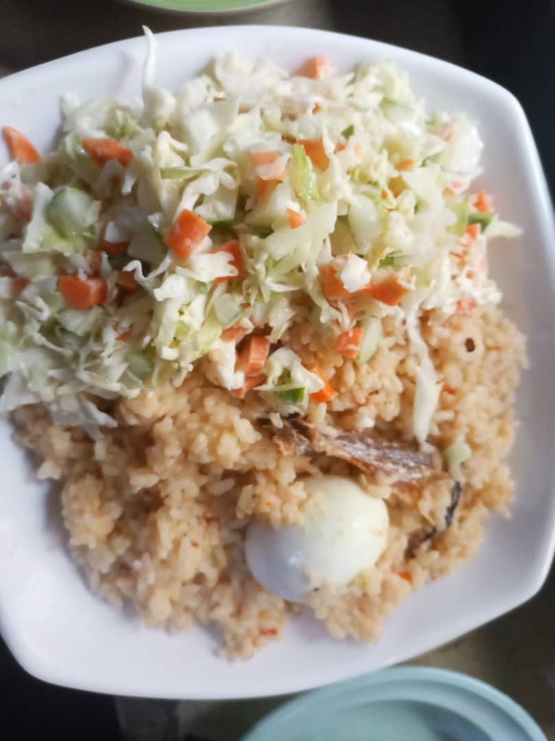 Nigerian coconut rice