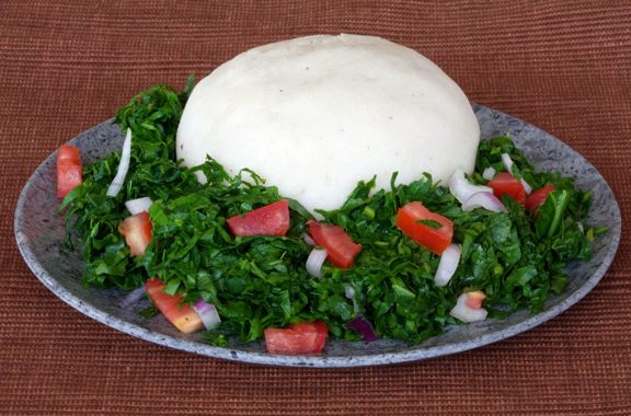 Ugali & sukuma wiki