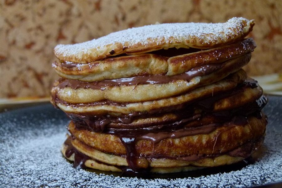 Pâte à crêpes à la pâte à tartiner
