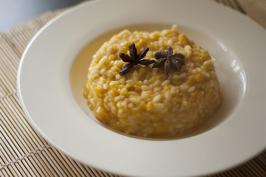 Risotto à la courge butternut