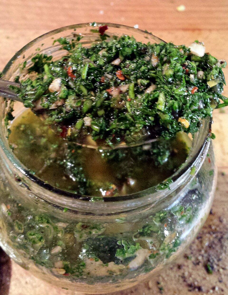 Chimichurri au basilic