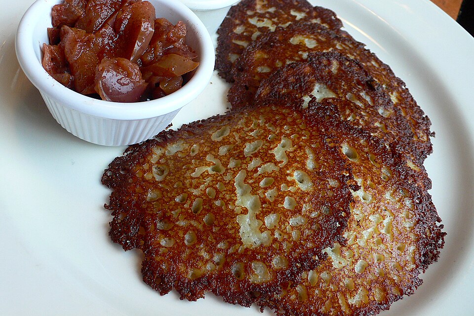 Potato latkes