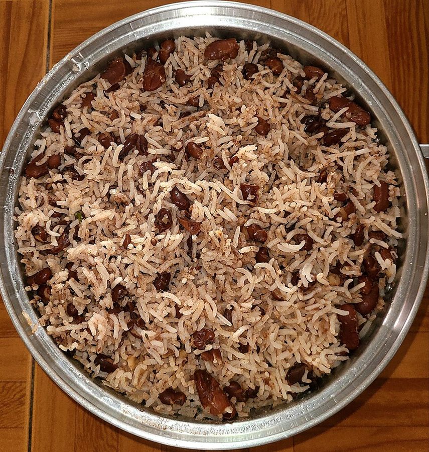 Rice and peas jamaïcain