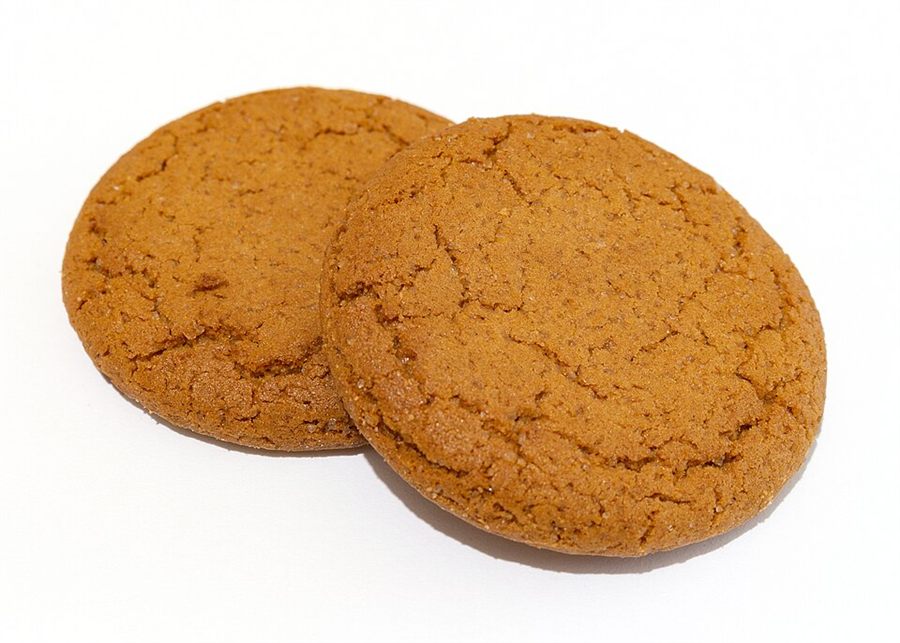 Double ginger cookies