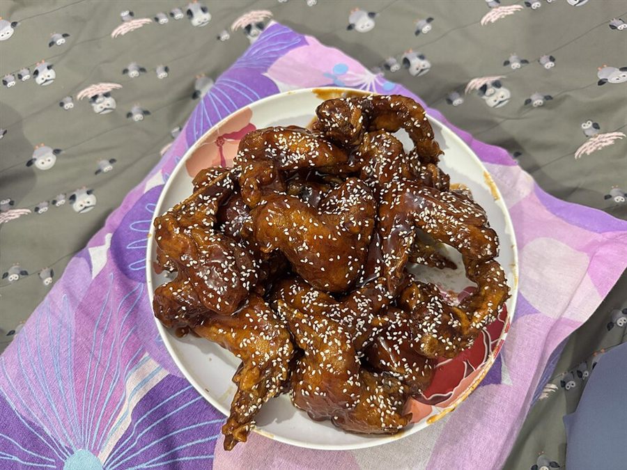 Poulet frit au yaourt