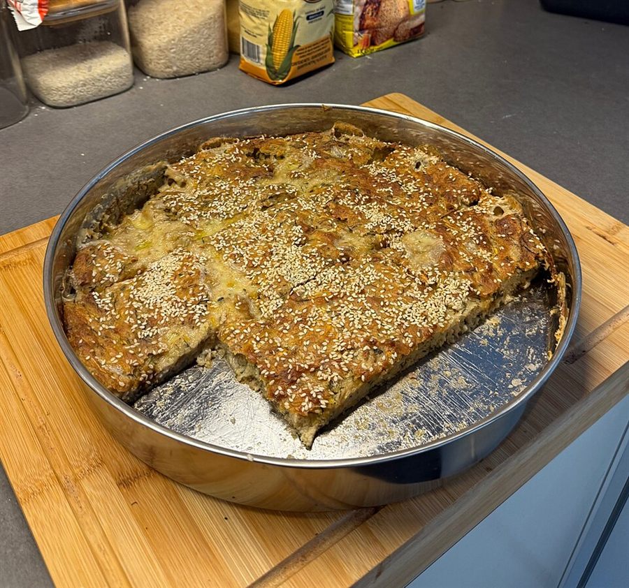 Tarte croustillante courgette-ricotta