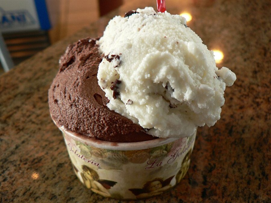 Chocolate ice cream