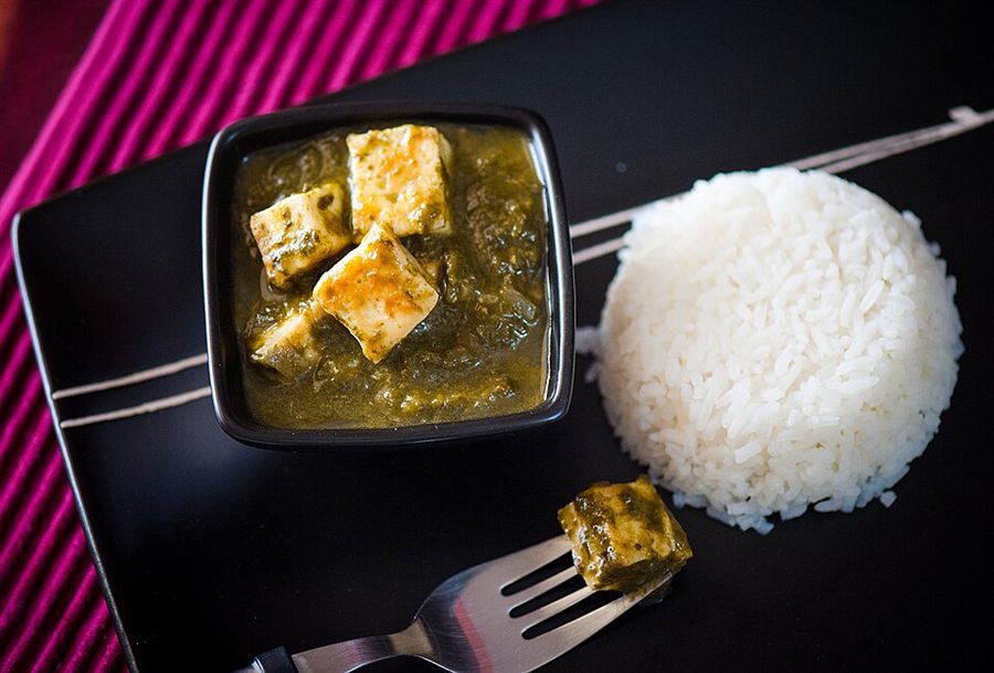 Palak kofta curry