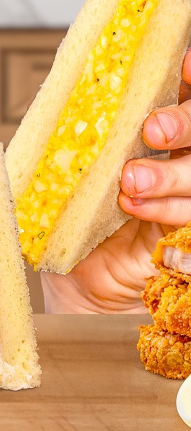 Tamago sando (sandwich japonais à l'œuf)