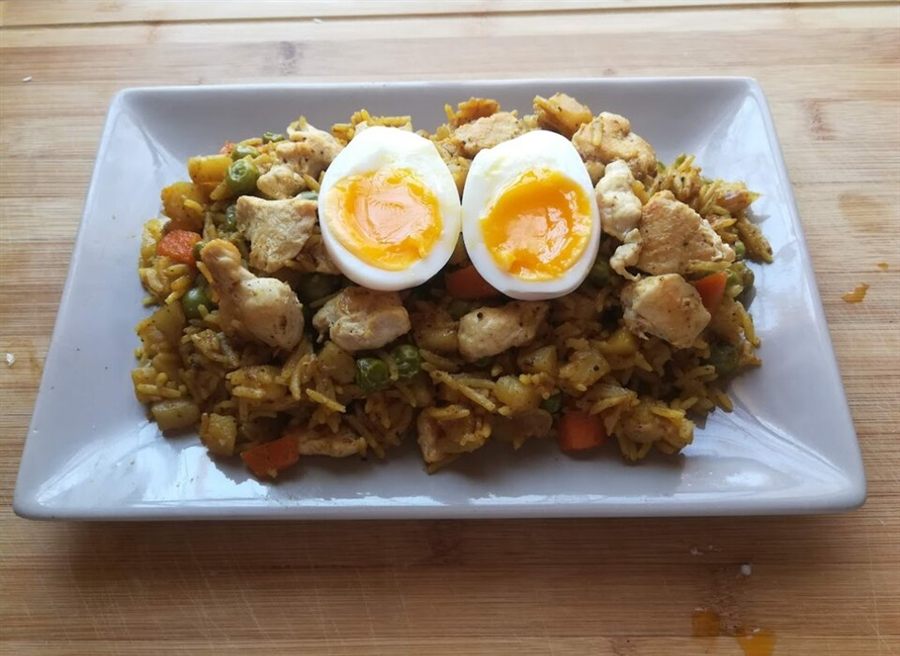 Biryani irakien à l'agneau
