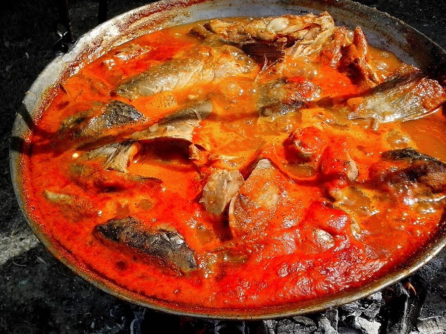 Nigerian pepper fish stew