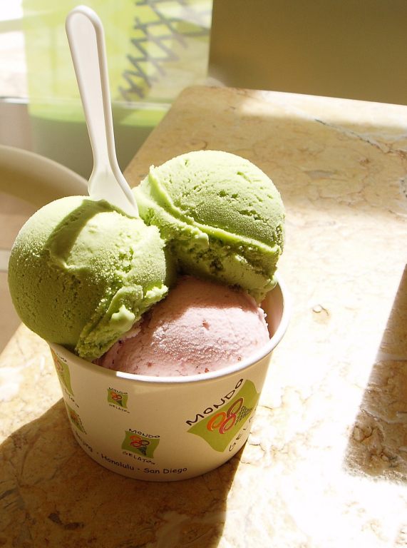Glace à la pistache