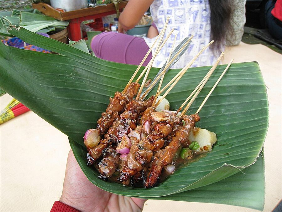 Satay de poulet