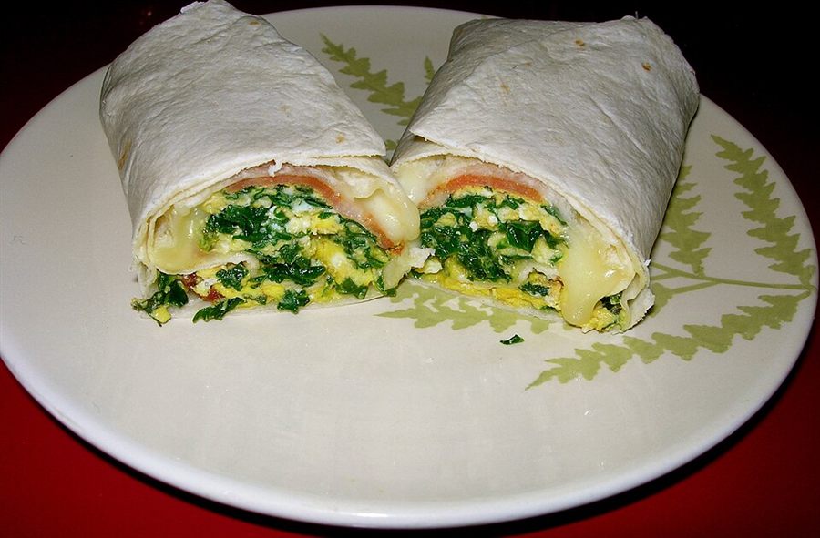 Burritos du petit-déjeuner