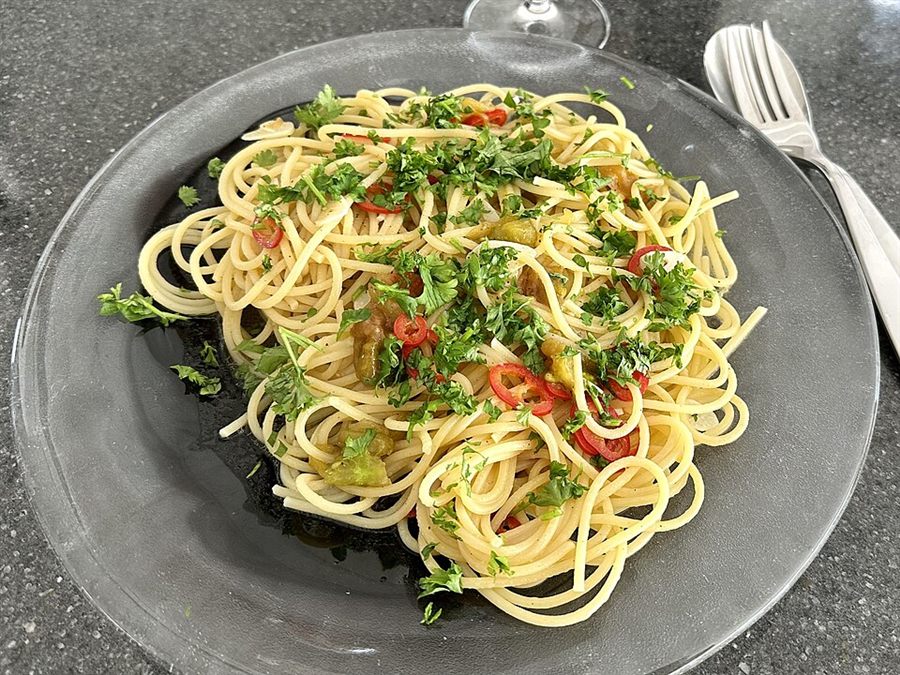 Spaghetti aglio e olio