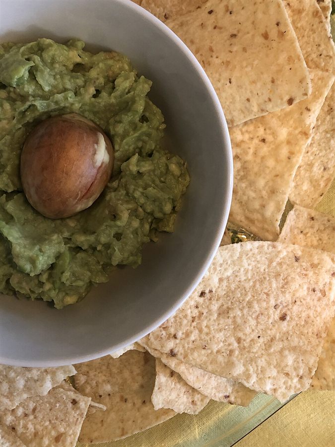 Guacamole crémeux au yaourt