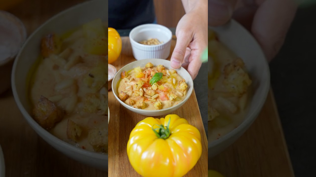 Salmorejo andalou