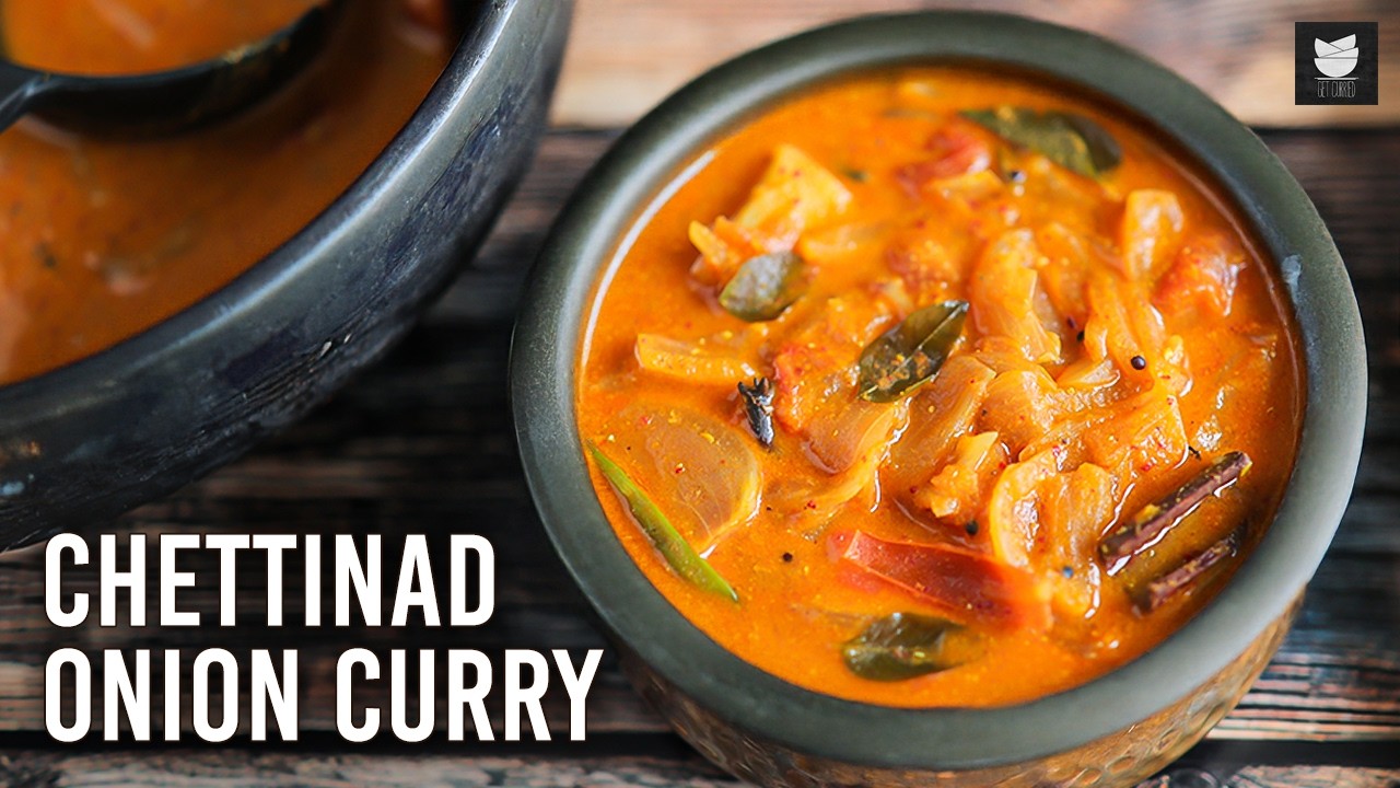Chettinad onion curry