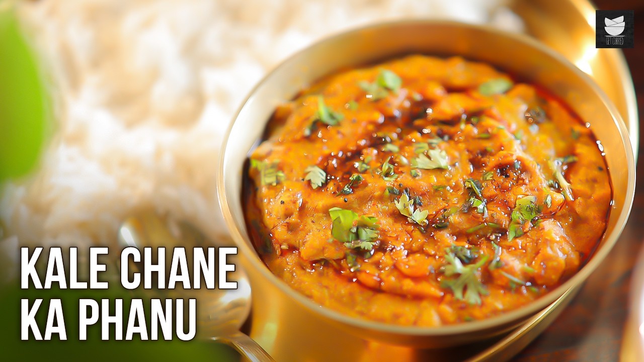 Kale chane ka phanu (curry de pois chiches noirs)
