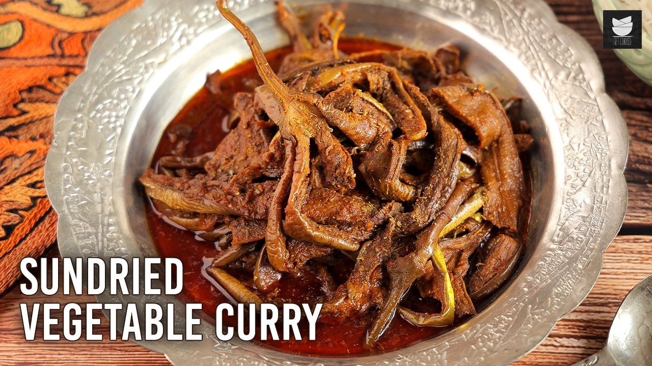Hokh syun (curry kashmiri de légumes séchés)