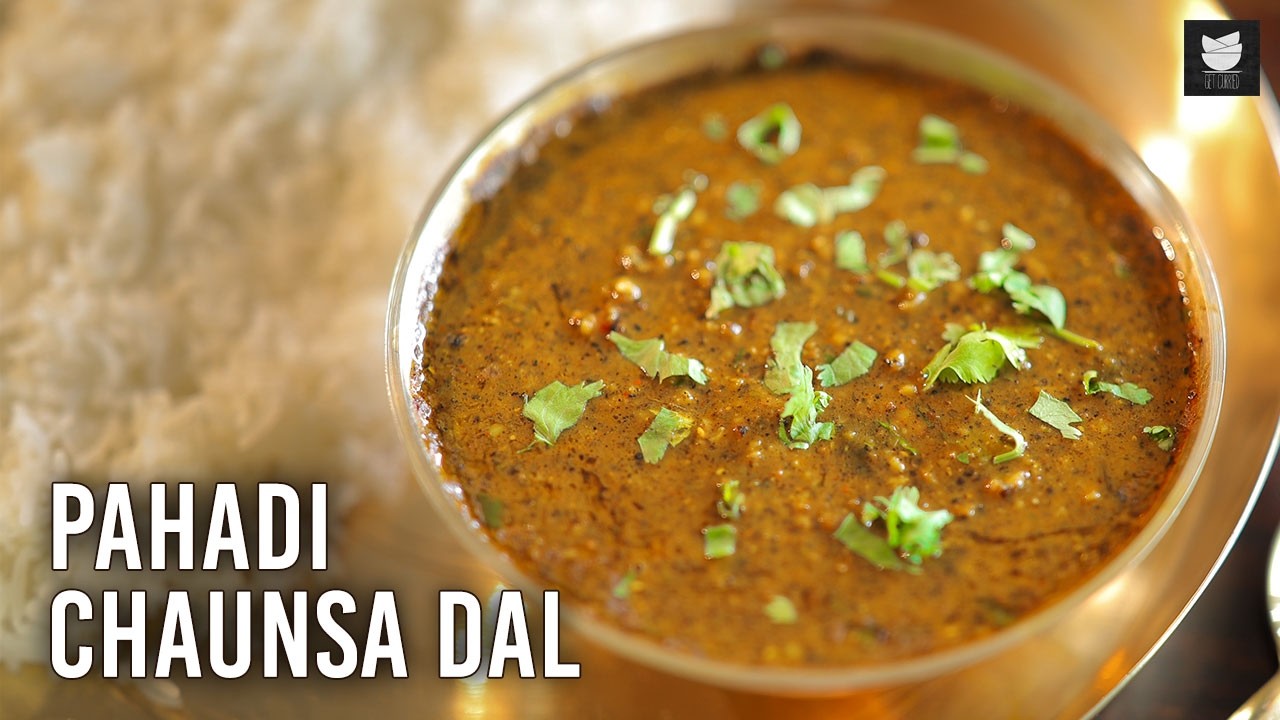 Chaunsa dal pahadi (dal grillé de l'Uttarakhand)