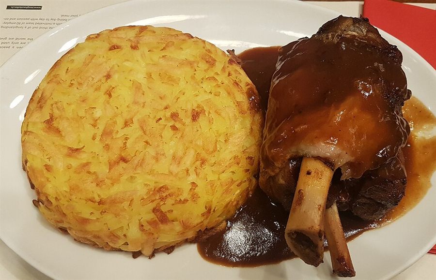 Souris d'agneau braisées