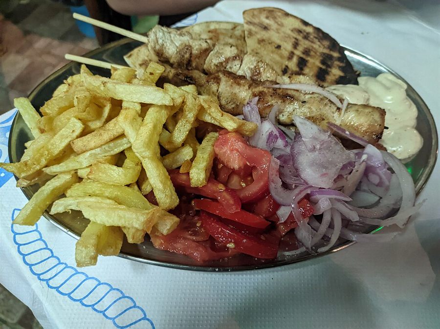Brochettes de poulet méditerranéennes