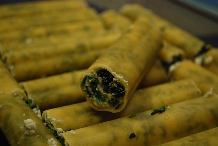 Spinach & Ricotta Cannelloni