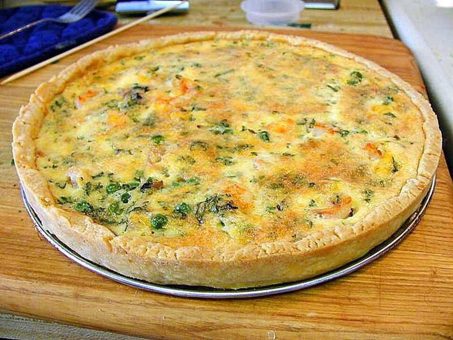 Quiche méditerranéenne sans pâte