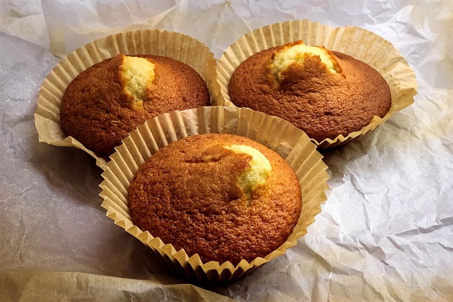 Muffins nature (recette de base)