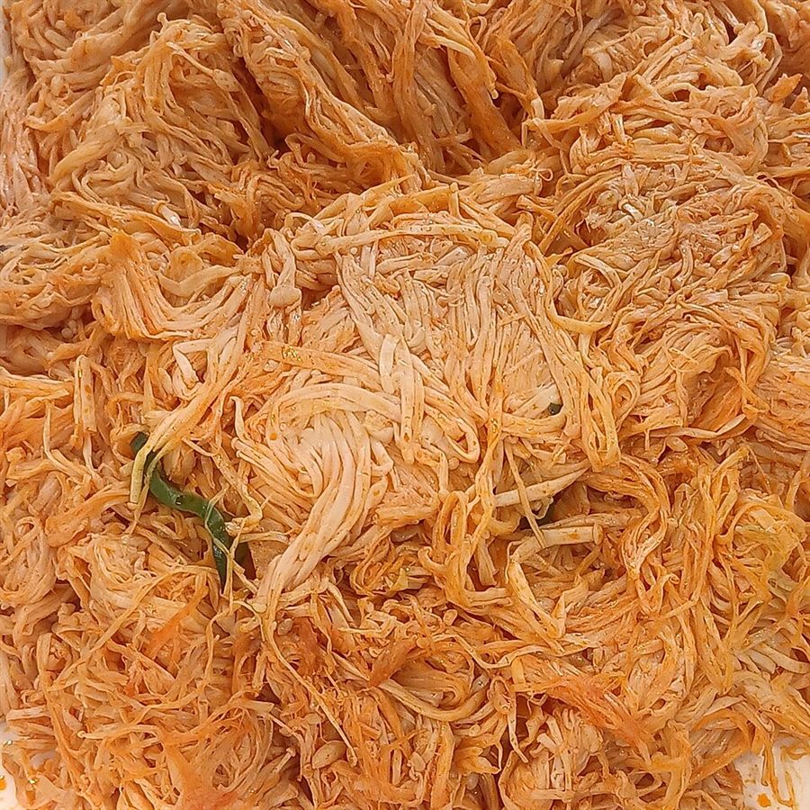 Champignons enoki épicés