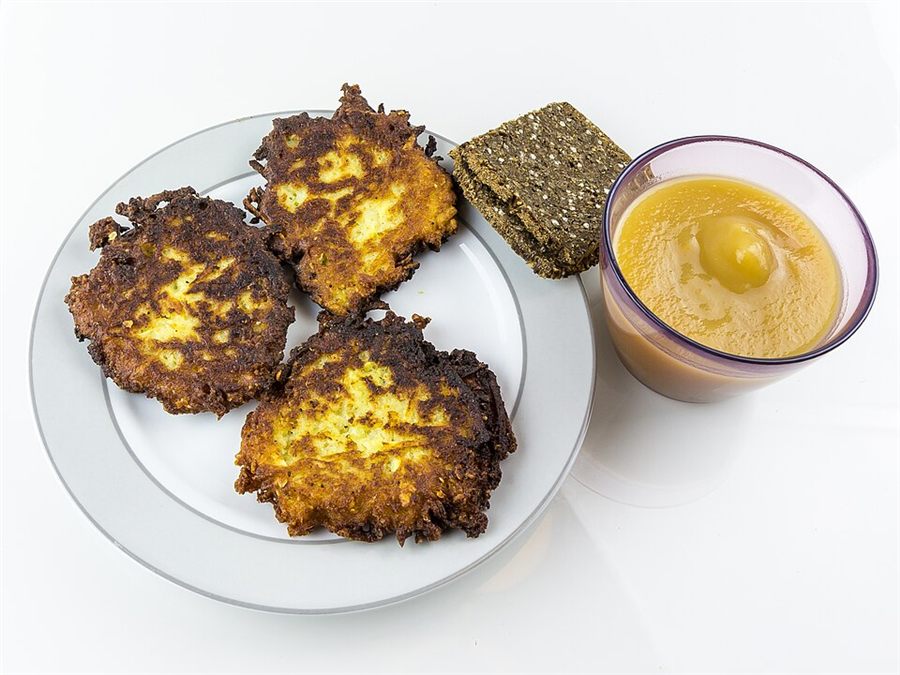 Galettes de pommes de terre râpées croustillantes