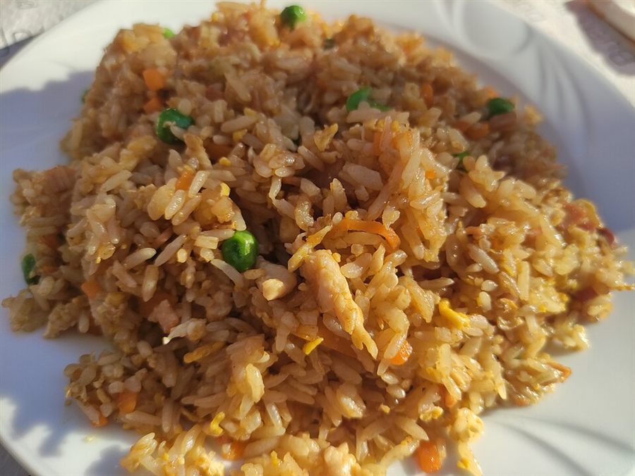 Egg fried rice