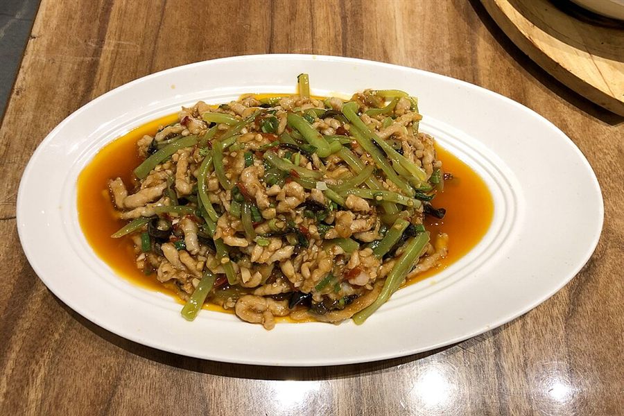 Porc sauté à l'ail façon Yu Xiang