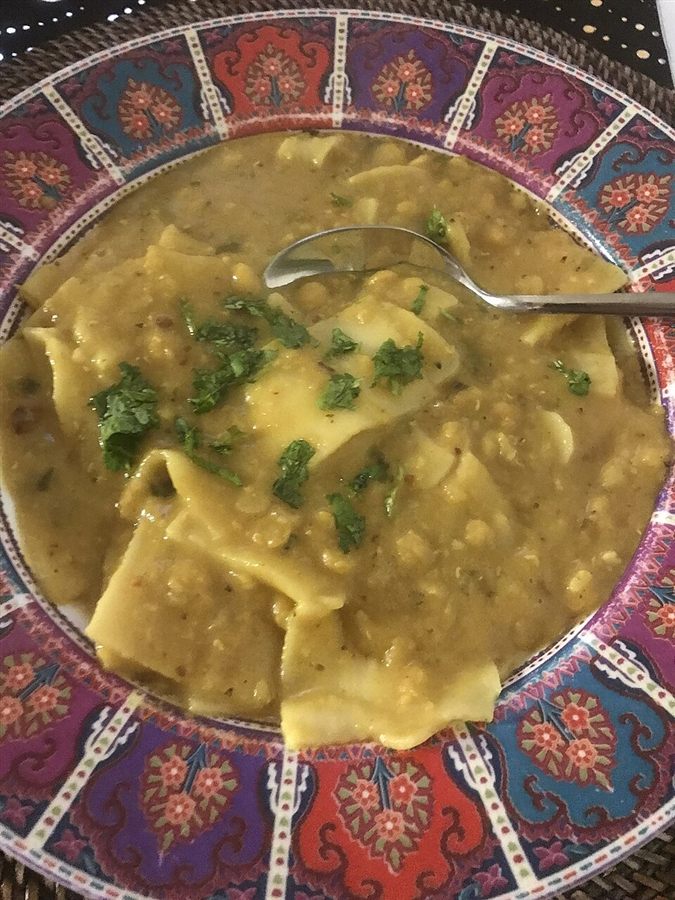 Dahl de lentilles corail