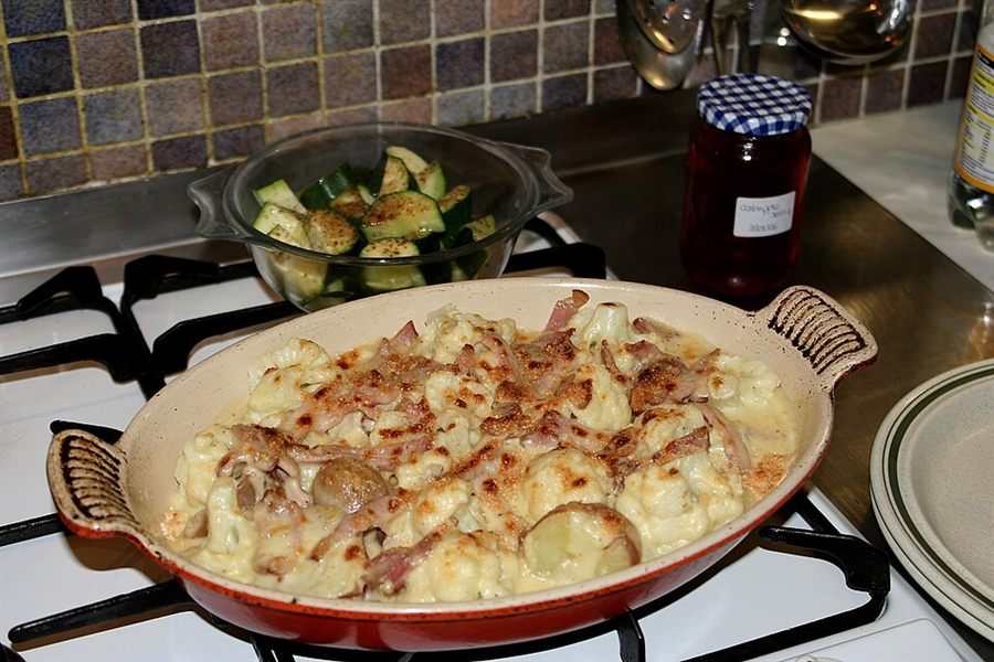 Cauliflower cheese